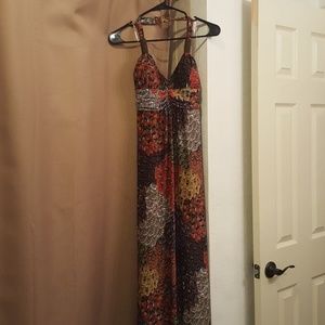Colorful maxi dress
